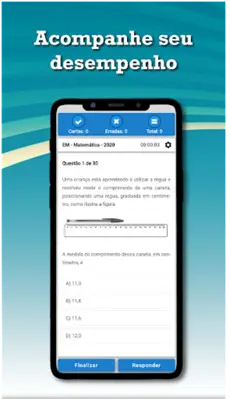 Encceja 2023 Simulados android App screenshot 5